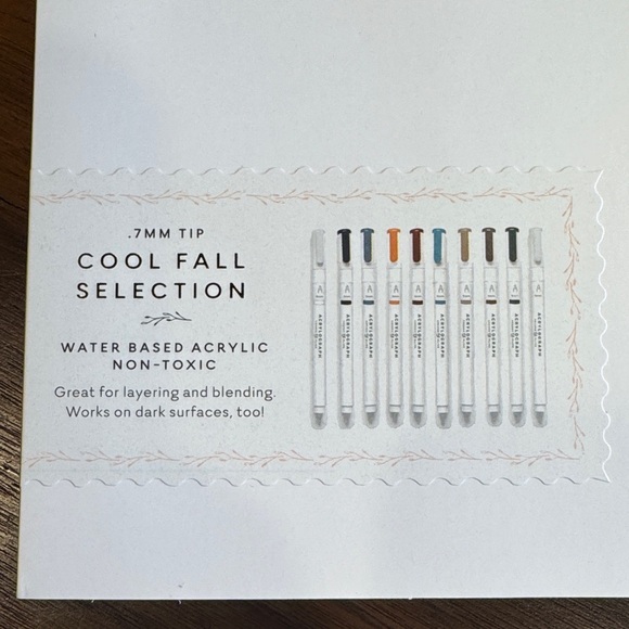 Archer & Olive Acrylograph Cool Fall Selection - Picture 5 of 5